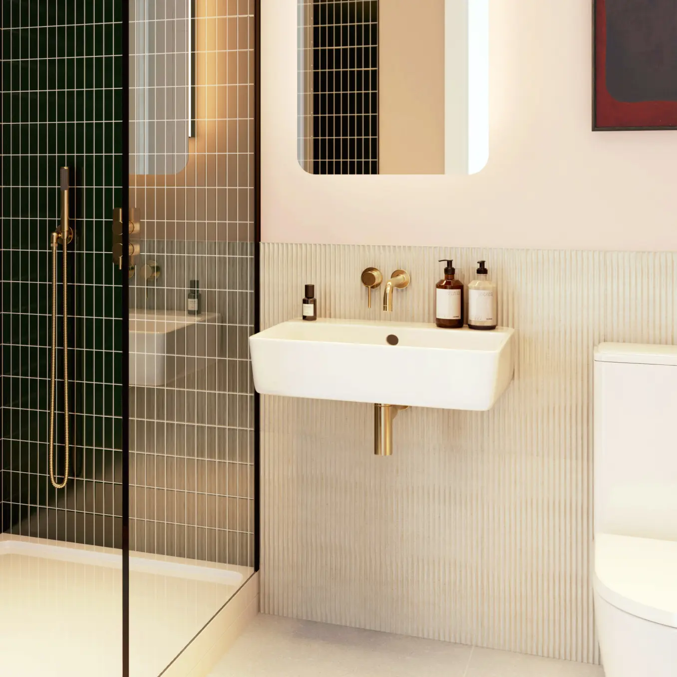 Riverscape Bathroom Interior Detail Riverscape Bathroom Interior Detail