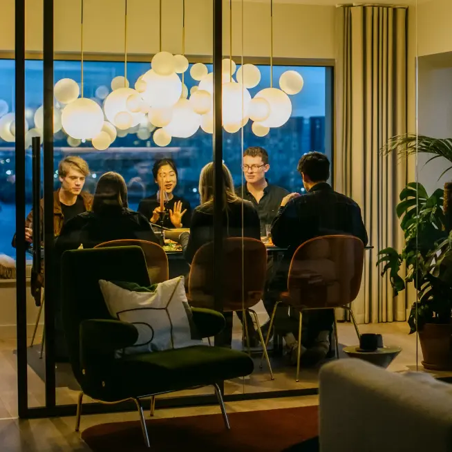 Riverscape Apartment Dining Space Dinner Party Riverscape Apartment Dining Space Dinner Party